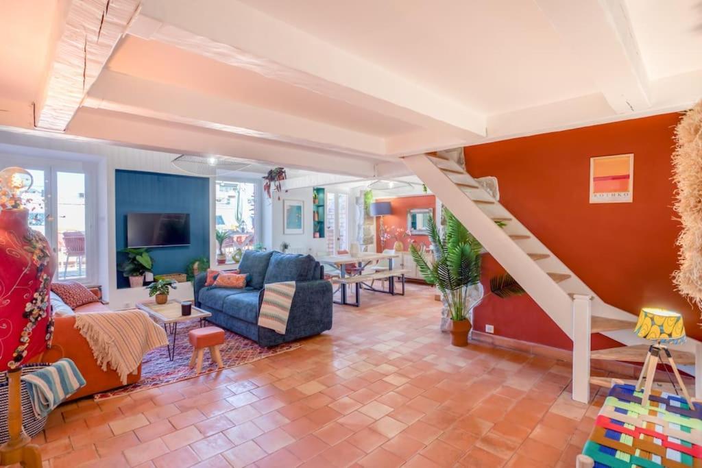#48 Suite Jean Top Floor Terrace 5Min Walk Sea Ac Nice Exteriör bild