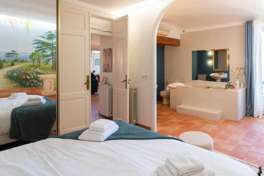 #48 Suite Jean Top Floor Terrace 5Min Walk Sea Ac Nice Exteriör bild