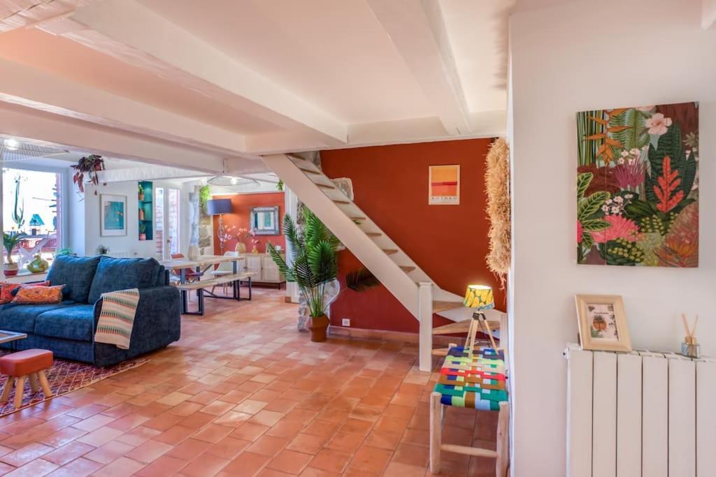 #48 Suite Jean Top Floor Terrace 5Min Walk Sea Ac Nice Exteriör bild